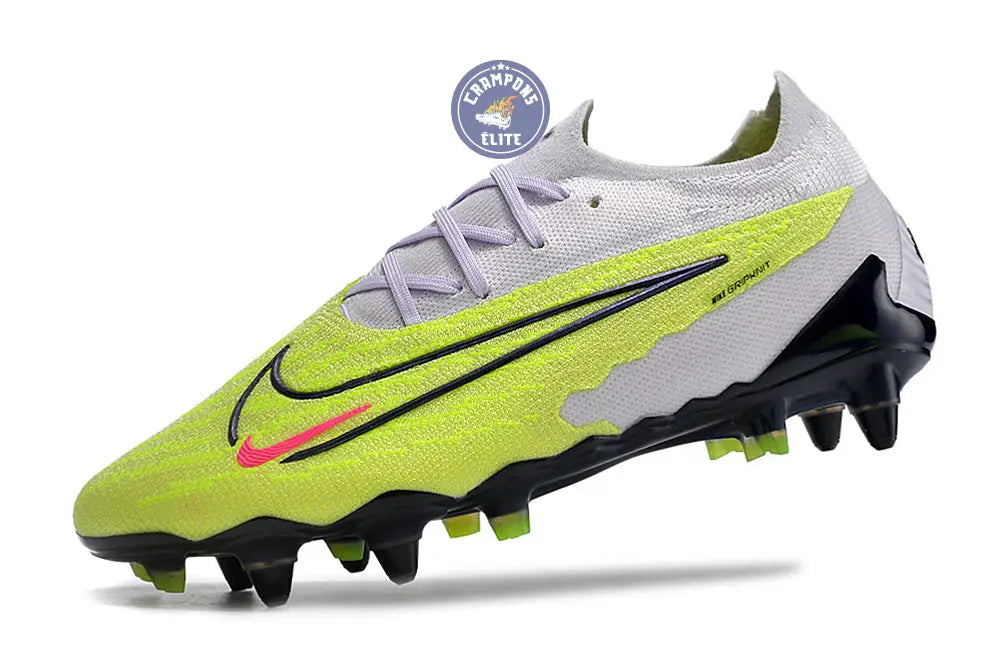 Phantom GX Elite Anticlog SG-PRO Luminous - Jaune Fluo/Gris/Barely Grape