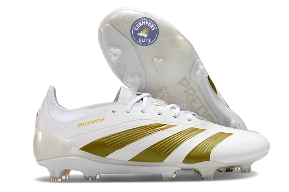 Image of Predator 24.1 Elite FG Blanc/Or