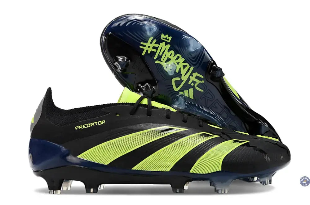 Image of Predator 24.1 Elite FG Merky FC - Noir/Blanc/Lucid Lemon