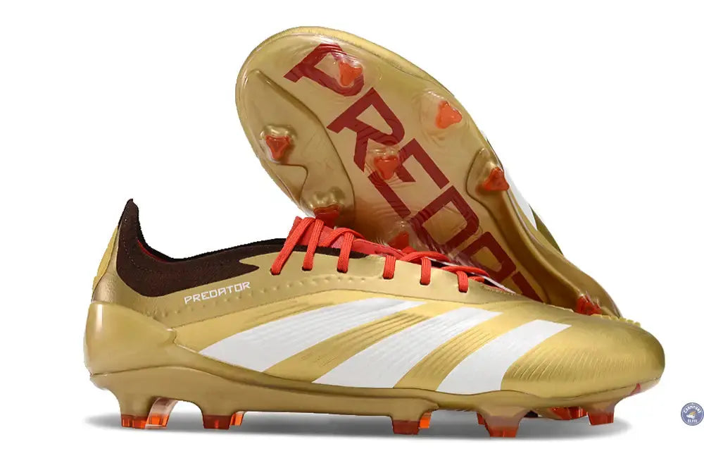 Image of Predator 24.1 Elite FG Or/Blanc/Rouge