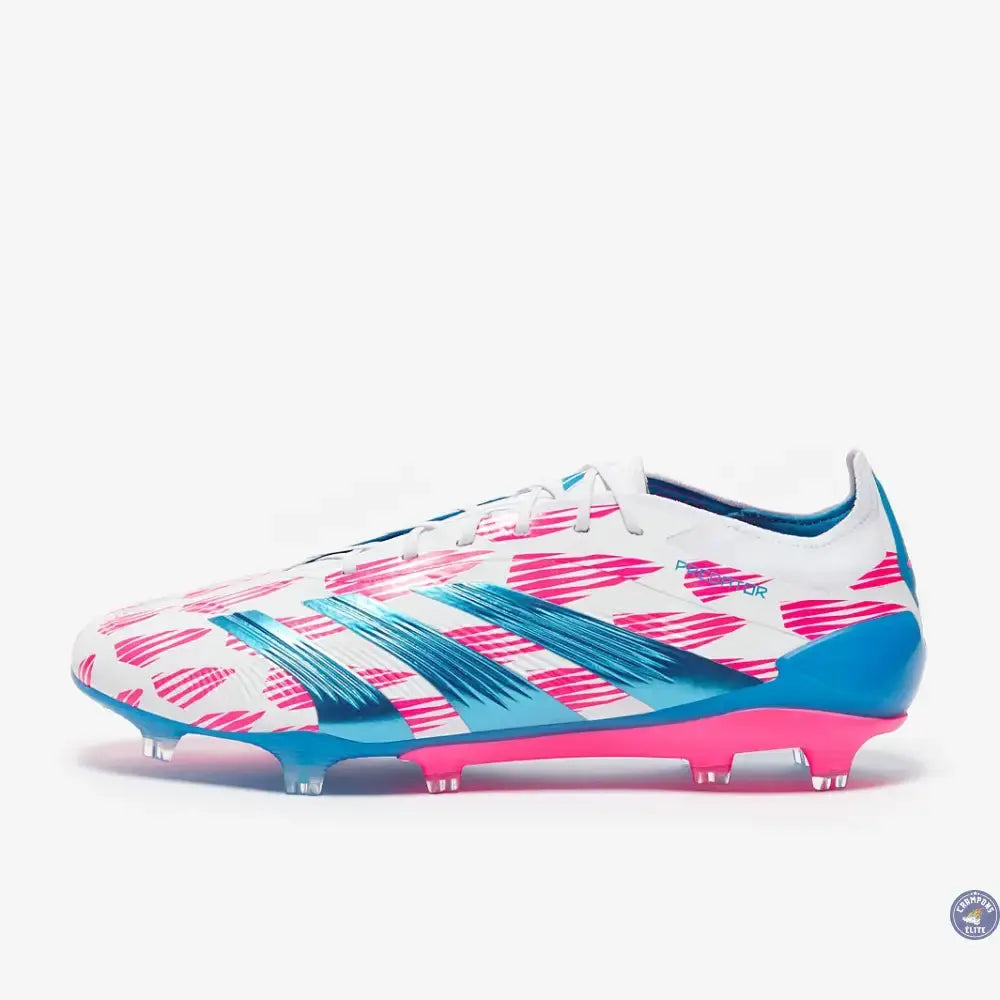 Predator 24.1 Elite FG Reemergence - Blanc/Bleu/Rose