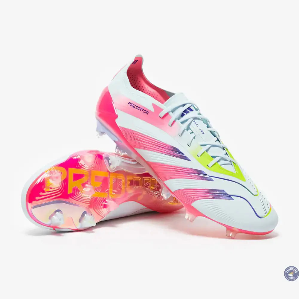 Predator 24.1 Elite FG Stellar Icon - Almost Blue/Lucid Pink/Jaune