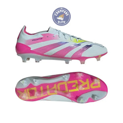 Image of Predator 24.1 Elite FG Stellar Icon - Almost Blue/Lucid Pink/Jaune