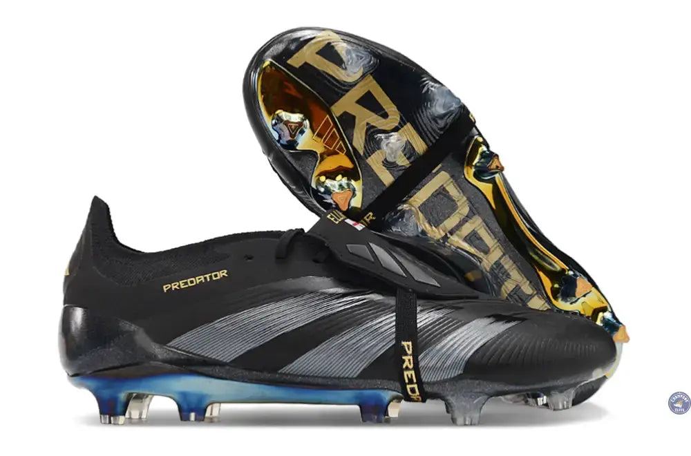 Predator 24 Elite Fold-over Tongue FG England Noir/Or