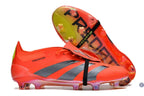 Predator 24 Elite Fold-over Tongue FG Predstrike - Rouge/Noir/Jaune ÉDITION LIMITÉE