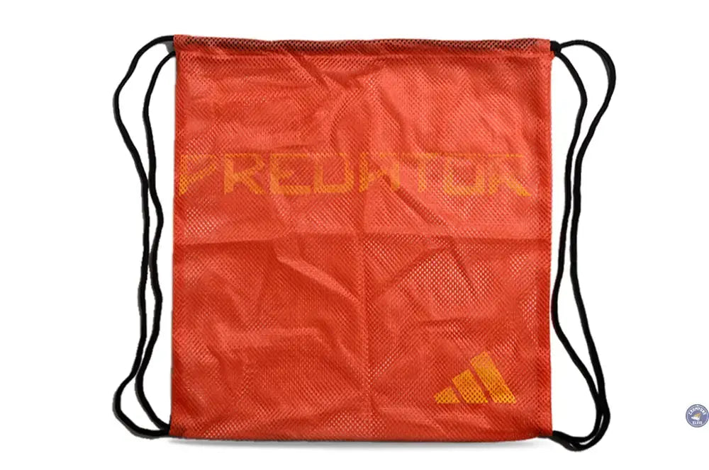Predator 24 Elite Fold-over Tongue FG Predstrike - Rouge/Noir/Jaune ÉDITION LIMITÉE