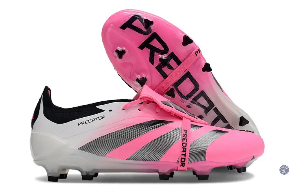 Image of Predator 24 Elite Fold-over Tongue FG Rose/Noir