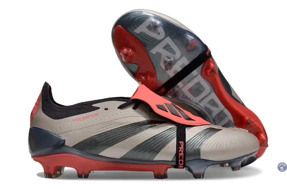 Predator 24 Elite Fold-over Tongue FG Vivid Horizon - Argenté/Aurora Black/Turbo