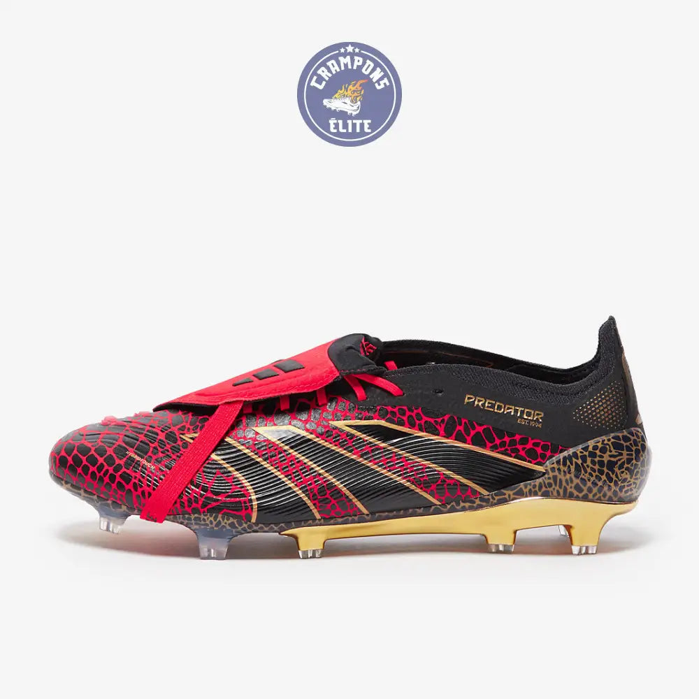 Image of Predator 24 Elite Fold-over Tongue FG Year of the Snake - Lucid Red/Doré/Noir ÉDITION LIMITÉE