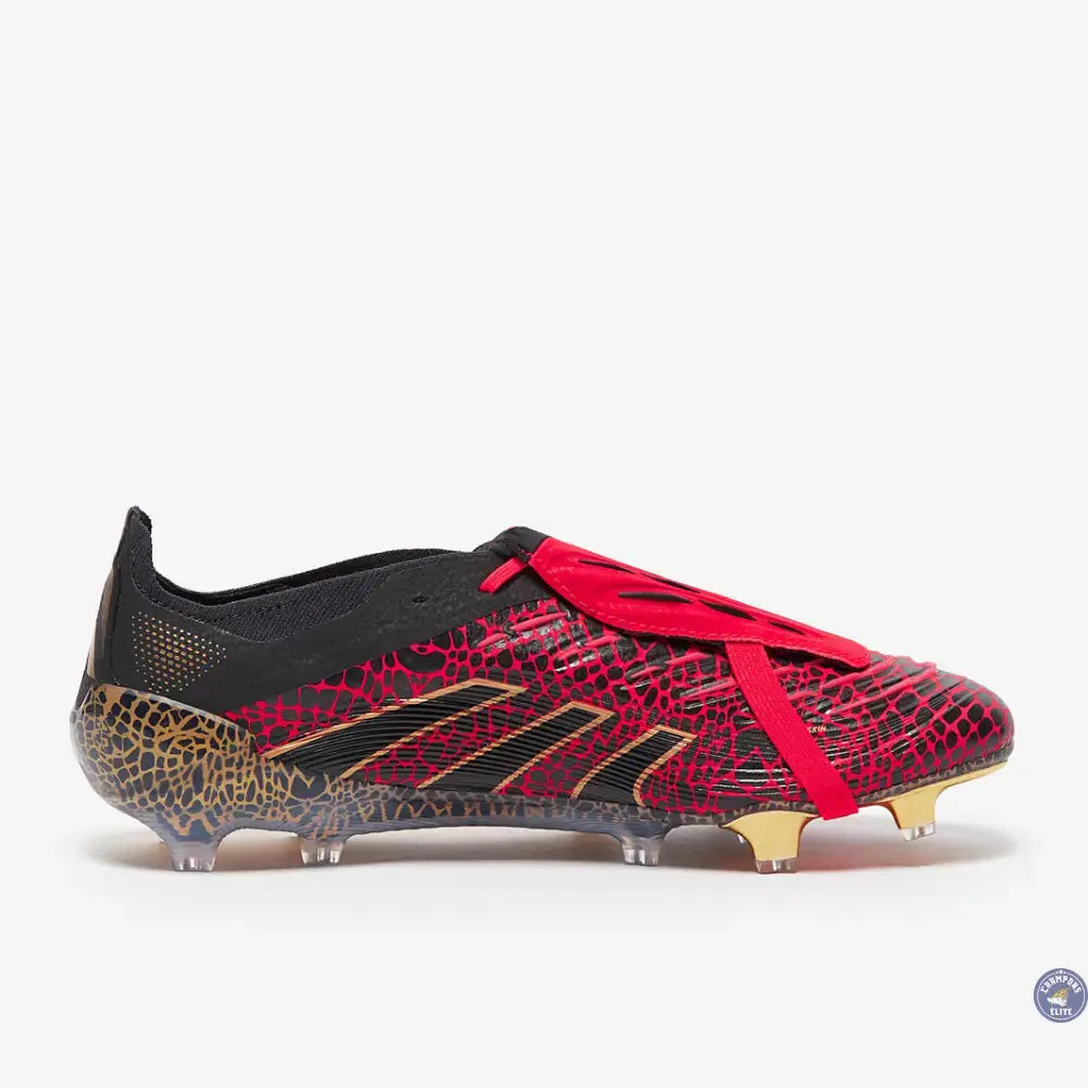 Image of Predator 24 Elite Fold-over Tongue FG Year of the Snake - Lucid Red/Doré/Noir ÉDITION LIMITÉE