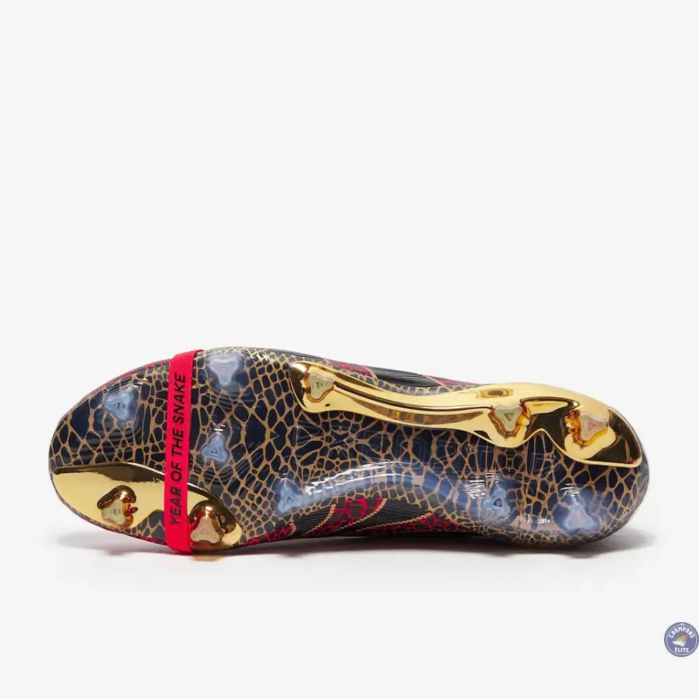 Predator 24 Elite Fold-over Tongue FG Year of the Snake - Lucid Red/Doré/Noir ÉDITION LIMITÉE