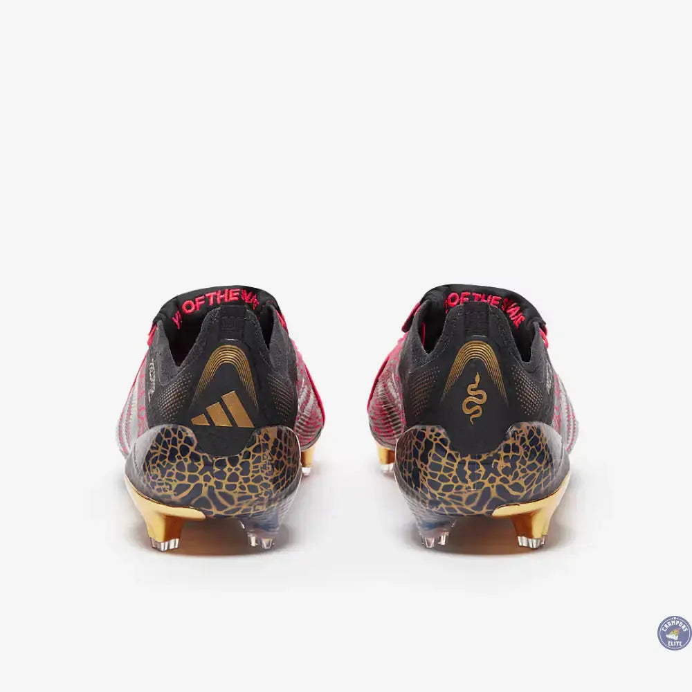 Predator 24 Elite Fold-over Tongue FG Year of the Snake - Lucid Red/Doré/Noir ÉDITION LIMITÉE