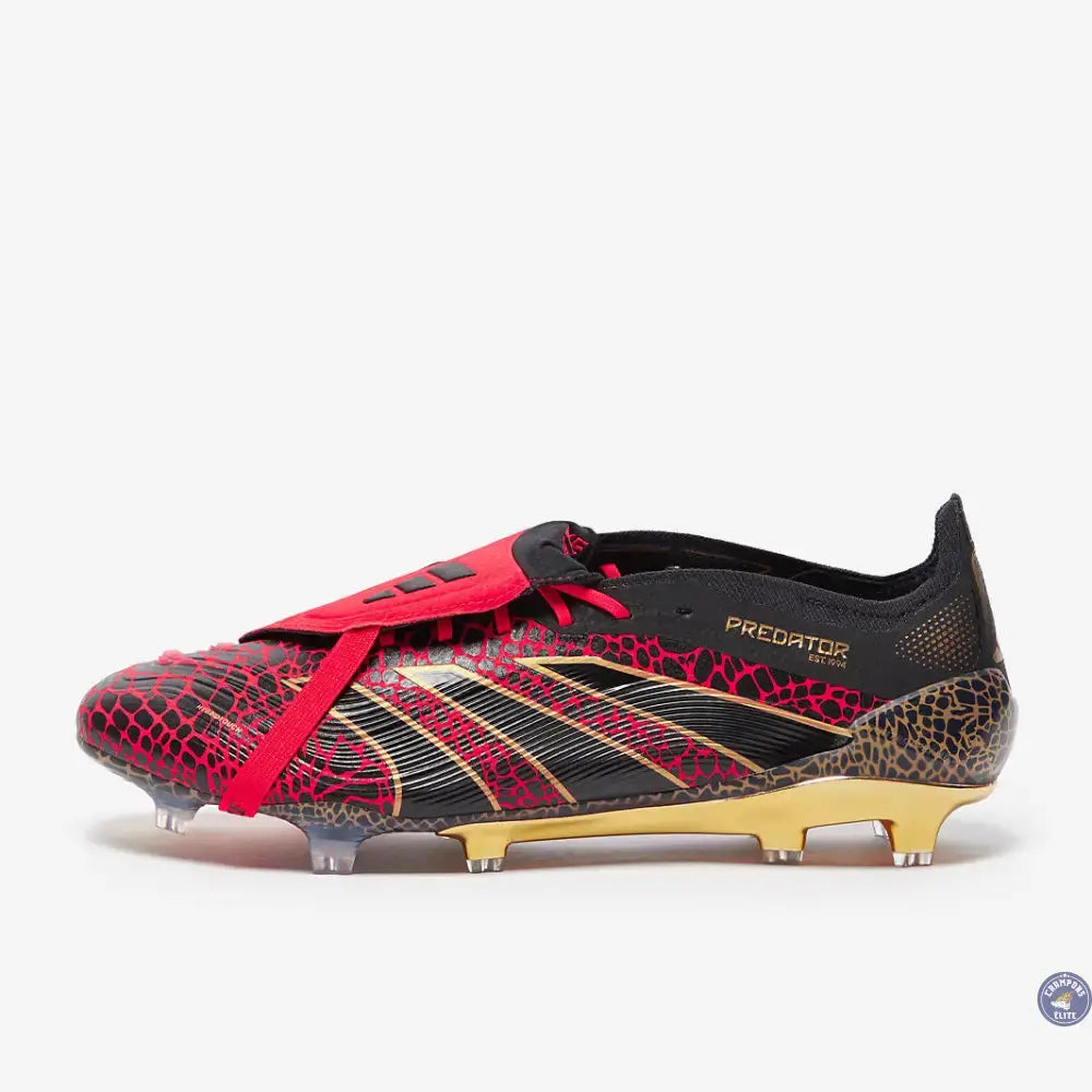 Image of Predator 24 Elite Fold-over Tongue FG Year of the Snake - Lucid Red/Doré/Noir ÉDITION LIMITÉE