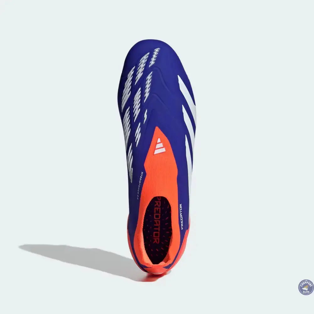 Image of Predator 24 Elite Laceless FG Predstrike - Advancement - Bleu/Blanc/Rouge