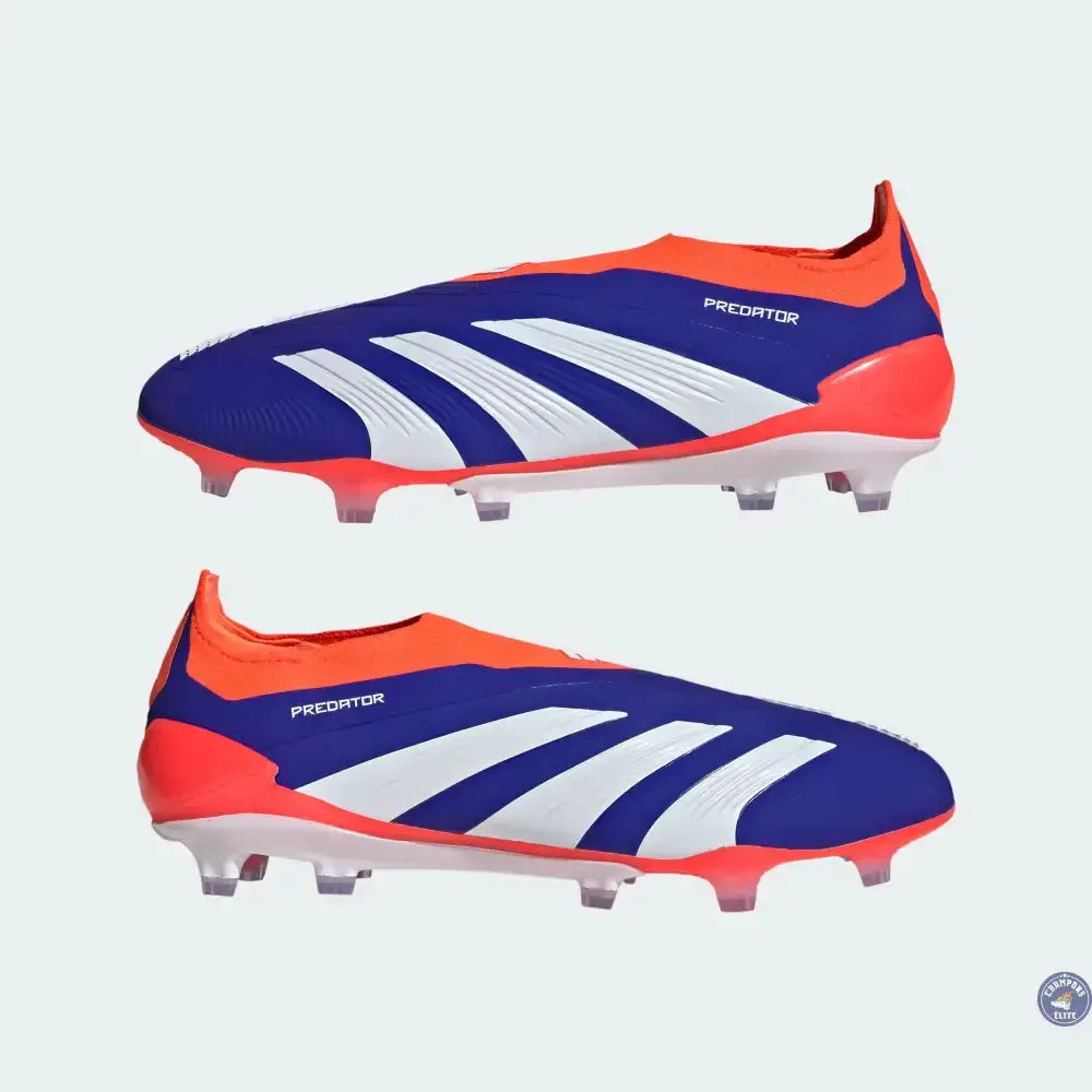 Predator 24 Elite Laceless FG Predstrike - Advancement - Bleu/Blanc/Rouge
