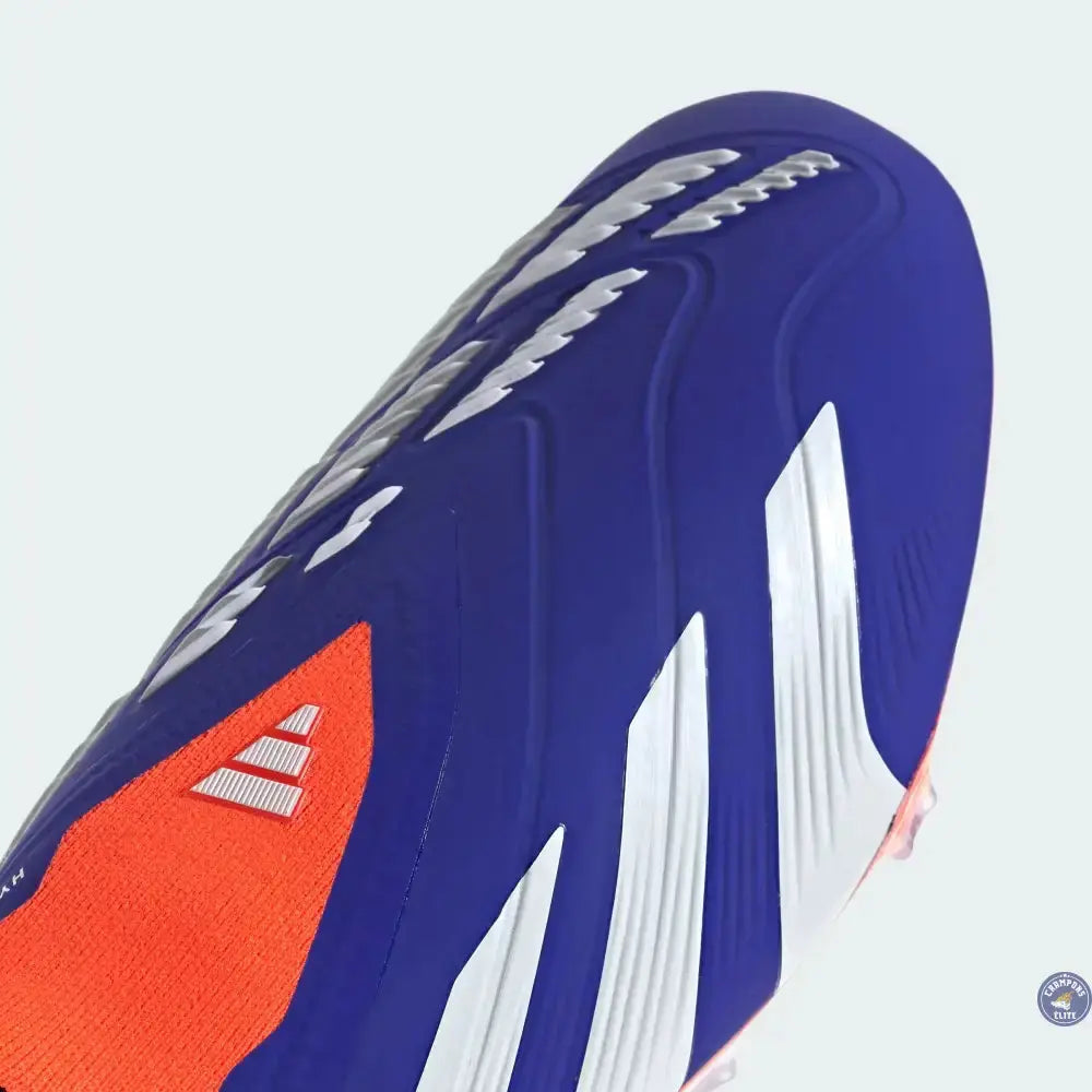 Image of Predator 24 Elite Laceless FG Predstrike - Advancement - Bleu/Blanc/Rouge