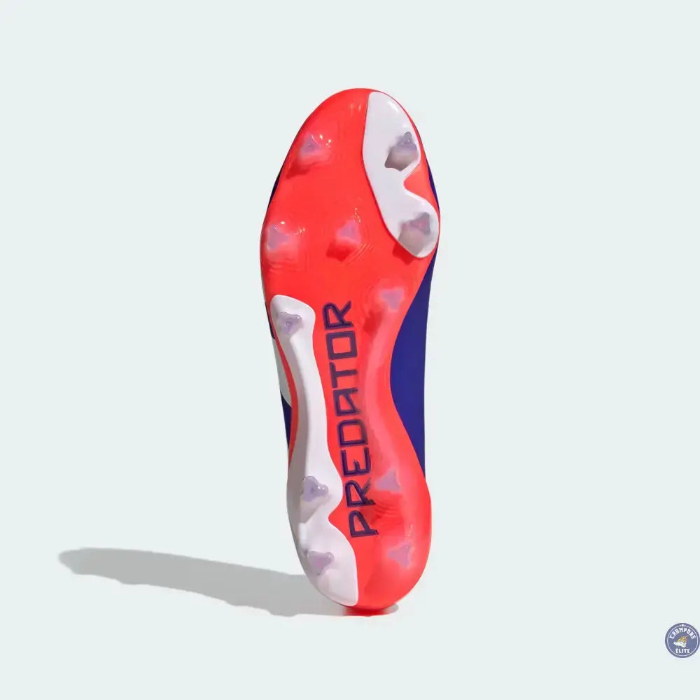 Predator 24 Elite Laceless FG Predstrike - Advancement - Bleu/Blanc/Rouge