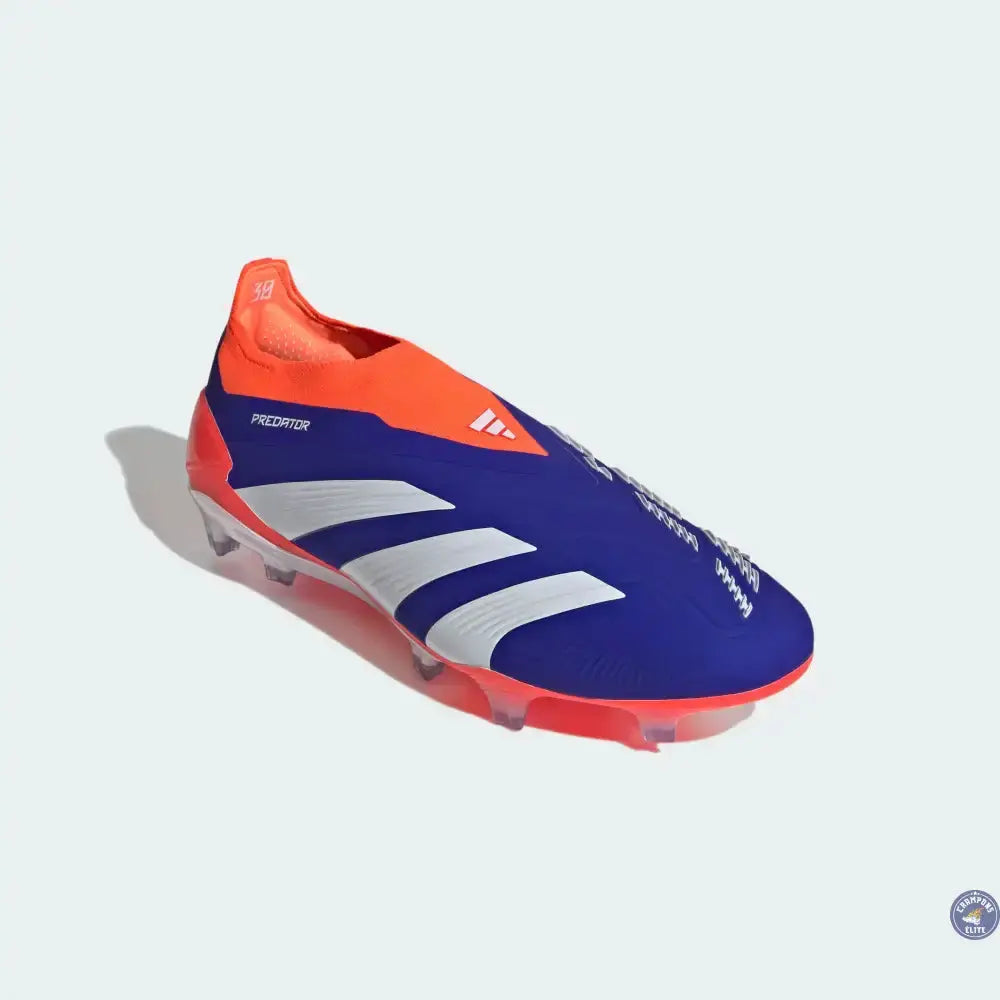 Predator 24 Elite Laceless FG Predstrike - Advancement - Bleu/Blanc/Rouge