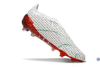 Predator 24 Elite Laceless FG Predstrike - Blanc/Bleu Multicouleur