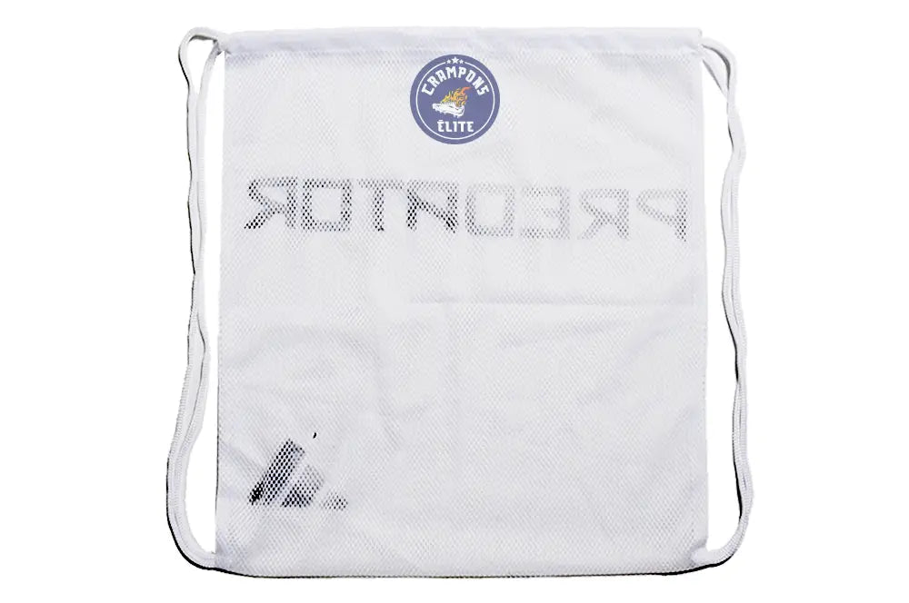 Image of Predator 24 Elite Laceless FG Predstrike - Blanc/Or