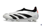 Predator 24 Elite Laceless FG Predstrike - Champagne/Noir/Rouge