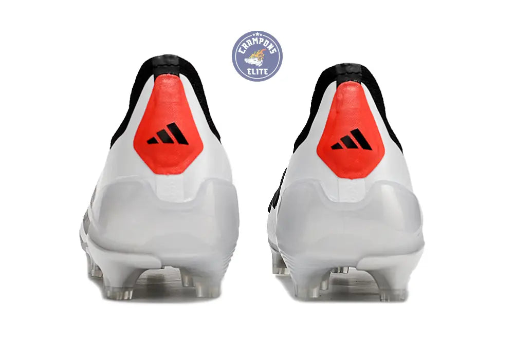 Image of Predator 24 Elite Laceless FG Predstrike - Champagne/Noir/Rouge