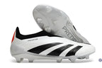 Predator 24 Elite Laceless FG Predstrike - Champagne/Noir/Rouge