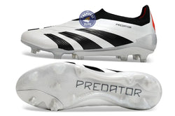 Image of Predator 24 Elite Laceless FG Predstrike - Champagne/Noir/Rouge