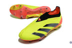 Predator 24 Elite Laceless FG Predstrike - Energy Citrus - Jaune/Noir/Rouge