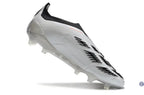 Predator 24 Elite Laceless FG Predstrike - Gris/Noir
