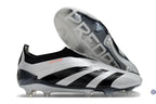 Predator 24 Elite Laceless FG Predstrike - Gris/Noir