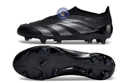 Image of Predator 24 Elite Laceless FG Predstrike - Noir/Argent