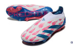 Predator 24 Elite Laceless FG Predstrike - Reemergence - Blanc/Bleu/Rose