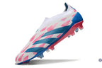 Predator 24 Elite Laceless FG Predstrike - Reemergence - Blanc/Bleu/Rose