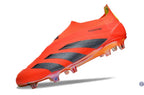 Predator 24 Elite Laceless FG Predstrike - Rouge/Noir/Jaune ÉDITION LIMITÉE