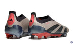 Predator 24 Elite Laceless FG Predstrike - Vivid Horizon - Argenté/Aurora Black/Gris