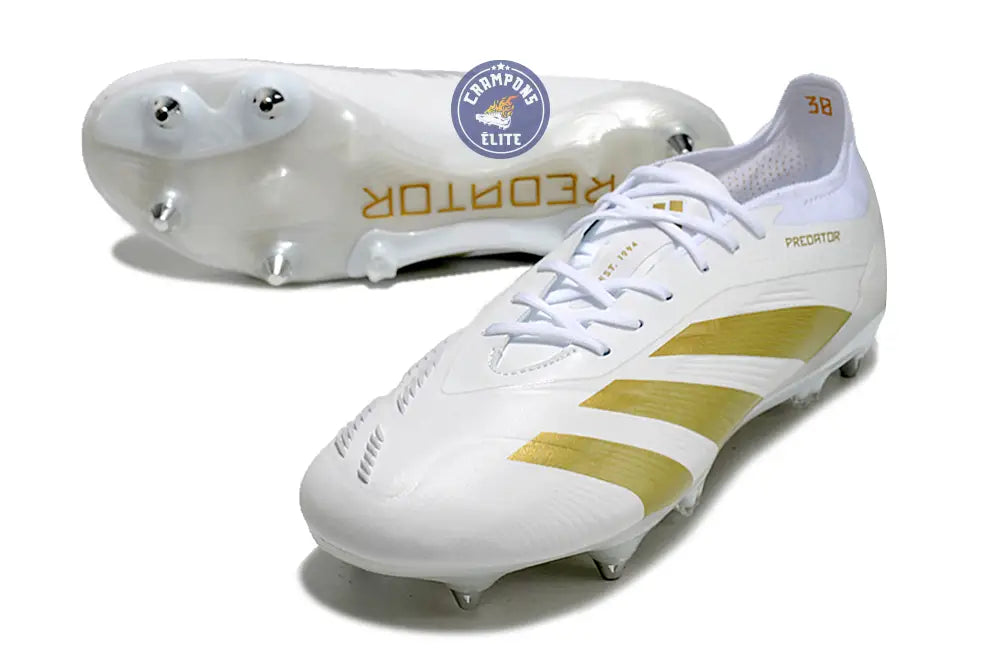 Image of Predator 24 SG Day Spark - Blanc/Doré/Blanc