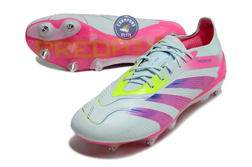 Image of Predator 24 SG Stellar Icon - Almost Blue/Lucid Pink/Jaune