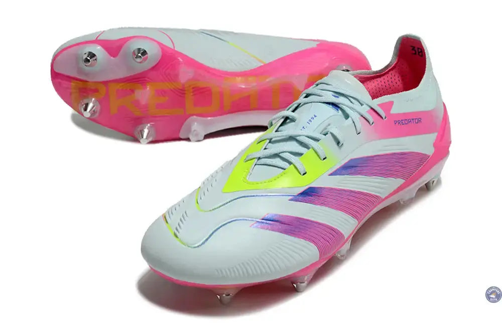 Image of Predator 24 SG Stellar Icon - Almost Blue/Lucid Pink/Jaune