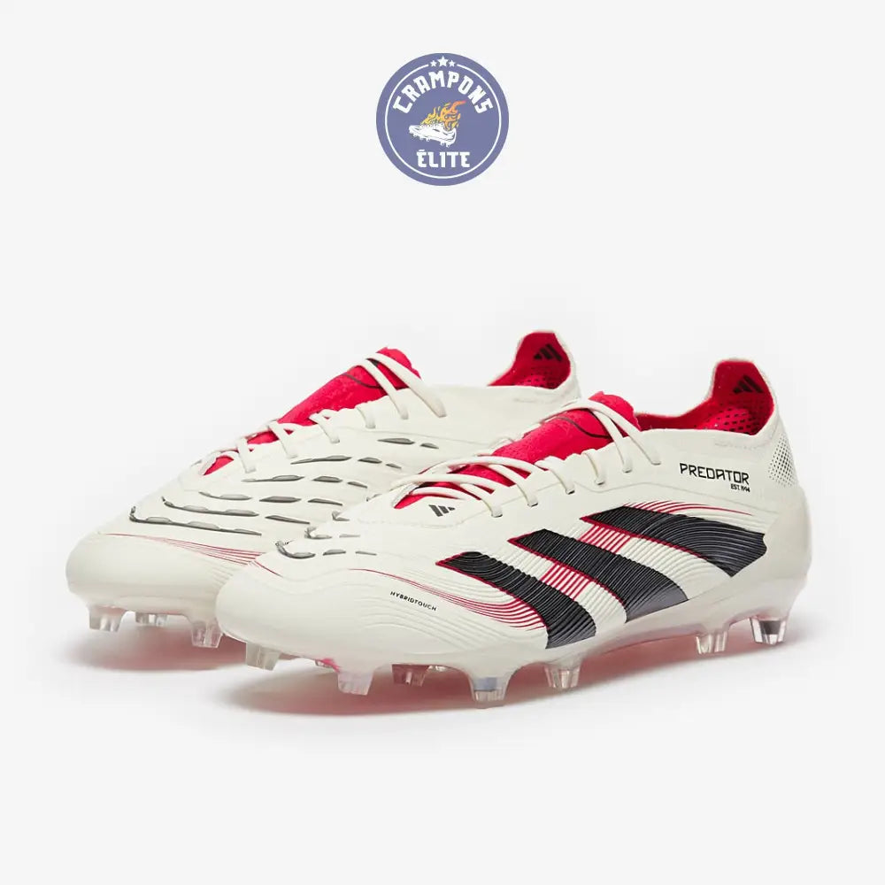 Image of Predator 25.1 Elite FG Champagne - Blanc/Noir/Pure Ruby