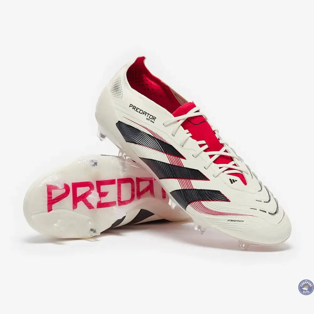 Image of Predator 25.1 Elite FG Champagne - Blanc/Noir/Pure Ruby