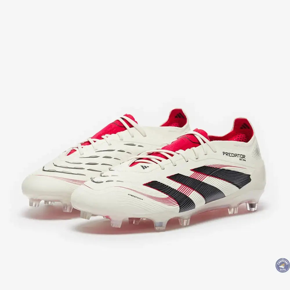 Image of Predator 25.1 Elite FG Champagne - Blanc/Noir/Pure Ruby