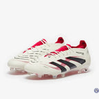 Predator 25.1 Elite FG Champagne - Blanc/Noir/Pure Ruby