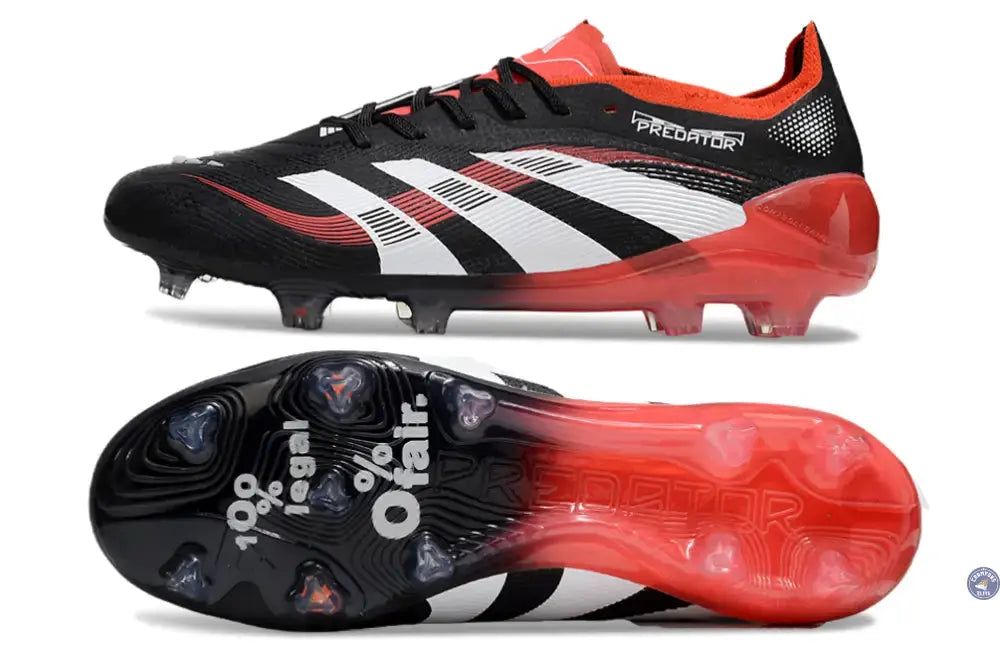 Image of Predator 25.1 Elite FG Moments - Noir/Blanc/Rouge ÉDITION LIMITÉE