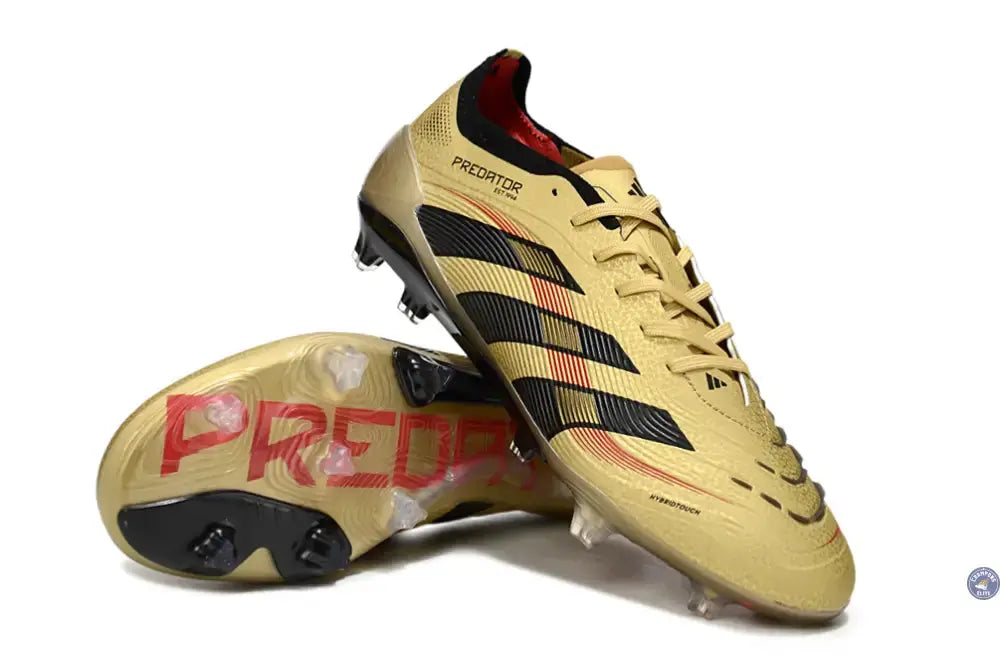 Image of Predator 25.1 Elite FG OR/Noir/Rouge
