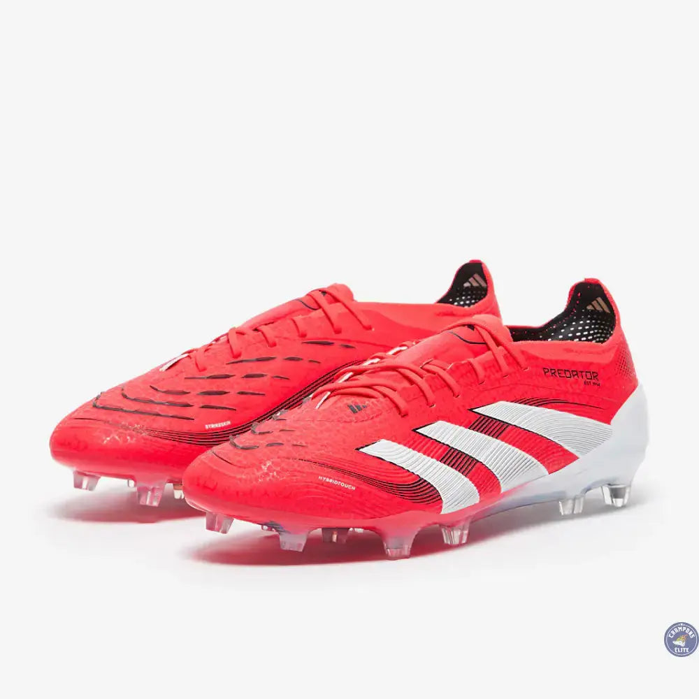 Image of Predator 25.1 Elite FG Pure Victory - Lucid Red/Blanc/Noir