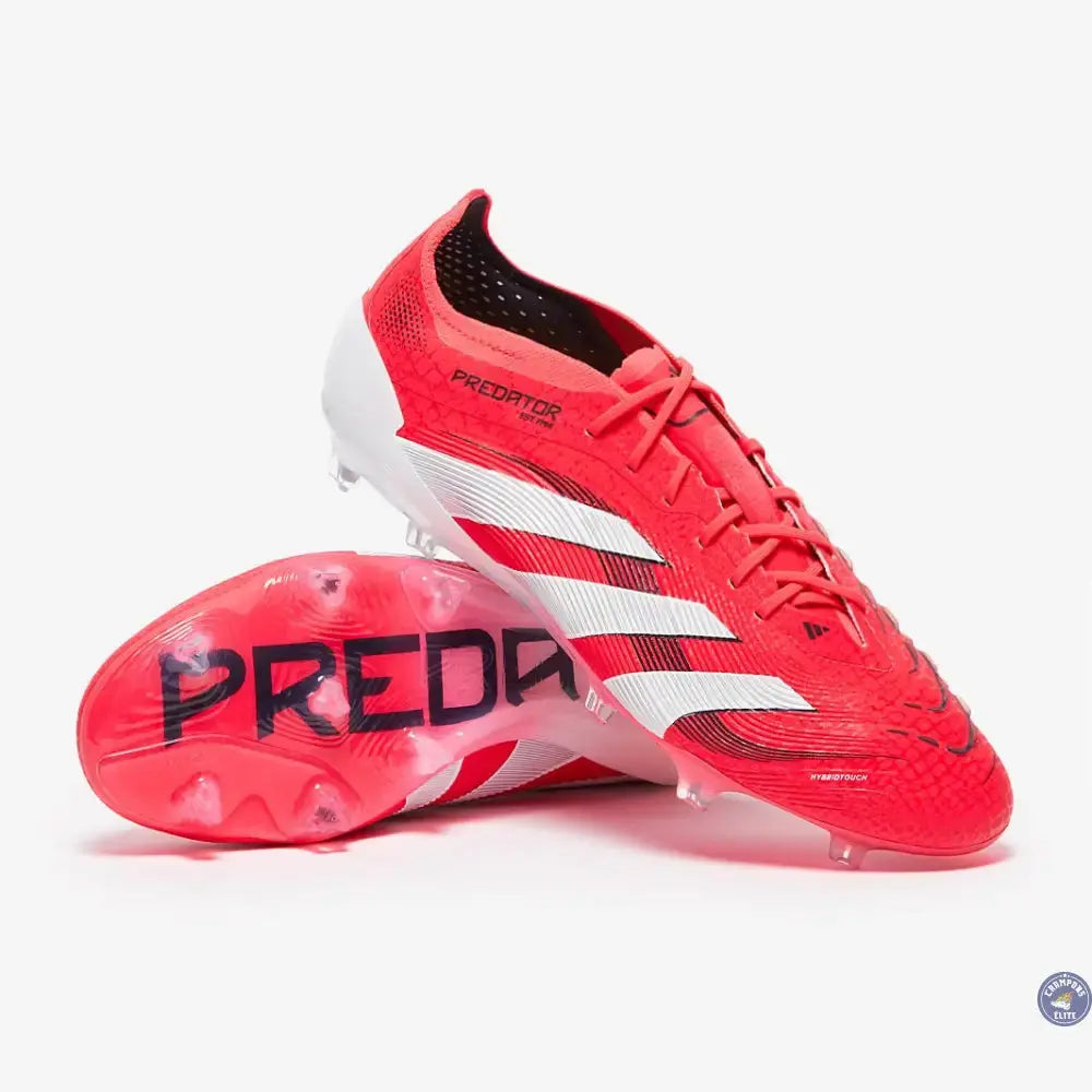 Image of Predator 25.1 Elite FG Pure Victory - Lucid Red/Blanc/Noir