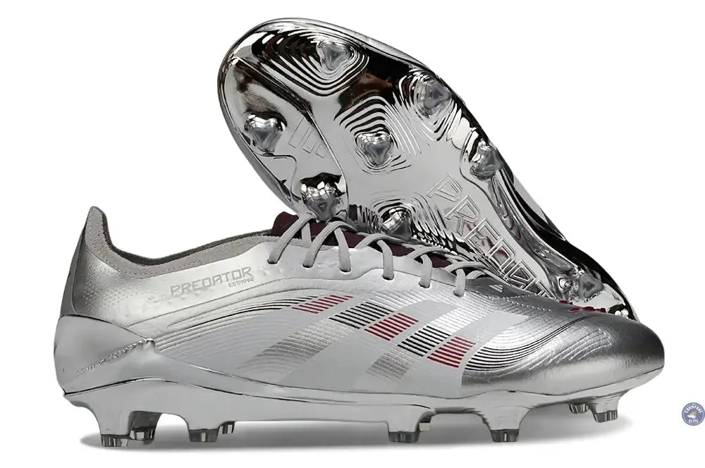 Image of Predator 25.1 FG Bellingham - Argent/Bordeaux