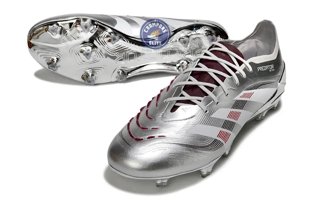 Image of Predator 25.1 FG Bellingham - Argent/Bordeaux