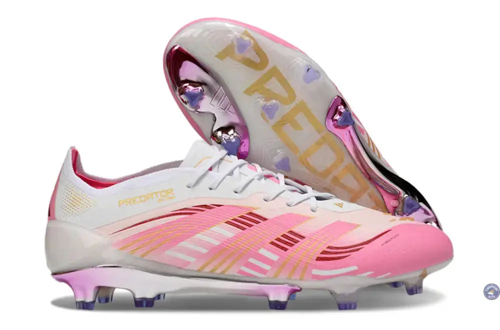 Image of Predator 25.1 FG - Blanc/Rose/OR